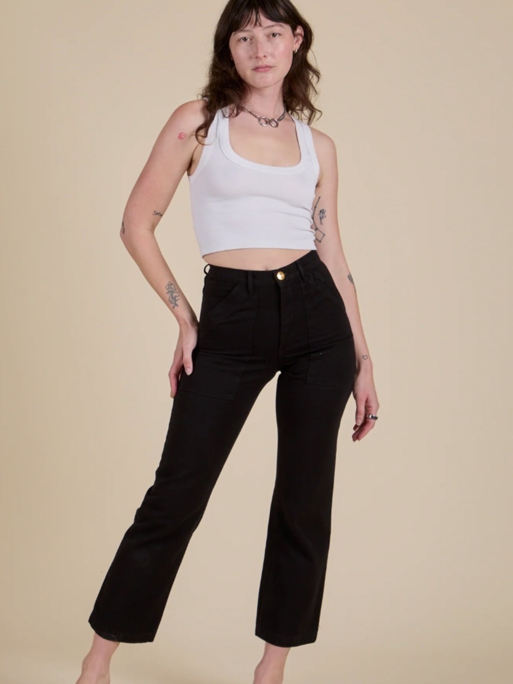 Big Bud Press Work Pants Basic Black Womens XS